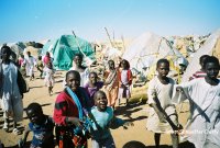 Photo taken at IDP camp near Nyala, Darfur. December 2004. By Scott Schaeffer-Duffy