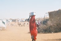 Photo taken at IDP camp near Nyala, Darfur. December 2004. By Scott Schaeffer-Duffy