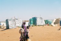 Photo taken at IDP camp near Nyala, Darfur. December 2004. By Scott Schaeffer-Duffy