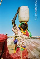 Photo taken at IDP camp near Nyala, Darfur. December 2004. By Scott Schaeffer-Duffy