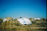 Photo taken at IDP camp near Nyala, Darfur. December 2004. By Scott Schaeffer-Duffy