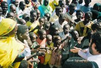 Photo taken at IDP camp near Nyala, Darfur. December 2004. By Scott Schaeffer-Duffy