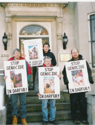 at the Sudanese embassy in Washington DC