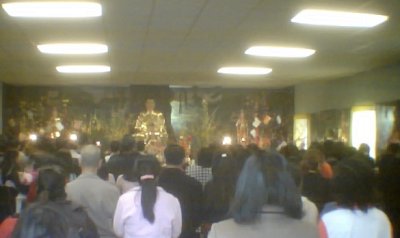 Chinese New Year at the Vietnamese Buddhist temple in Worcester. Photo: Mike Benedetti