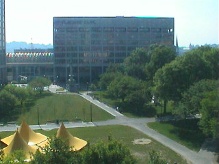 Scientologists on Worcester Commons