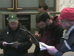 Praying the rosary in the Worcester federal building